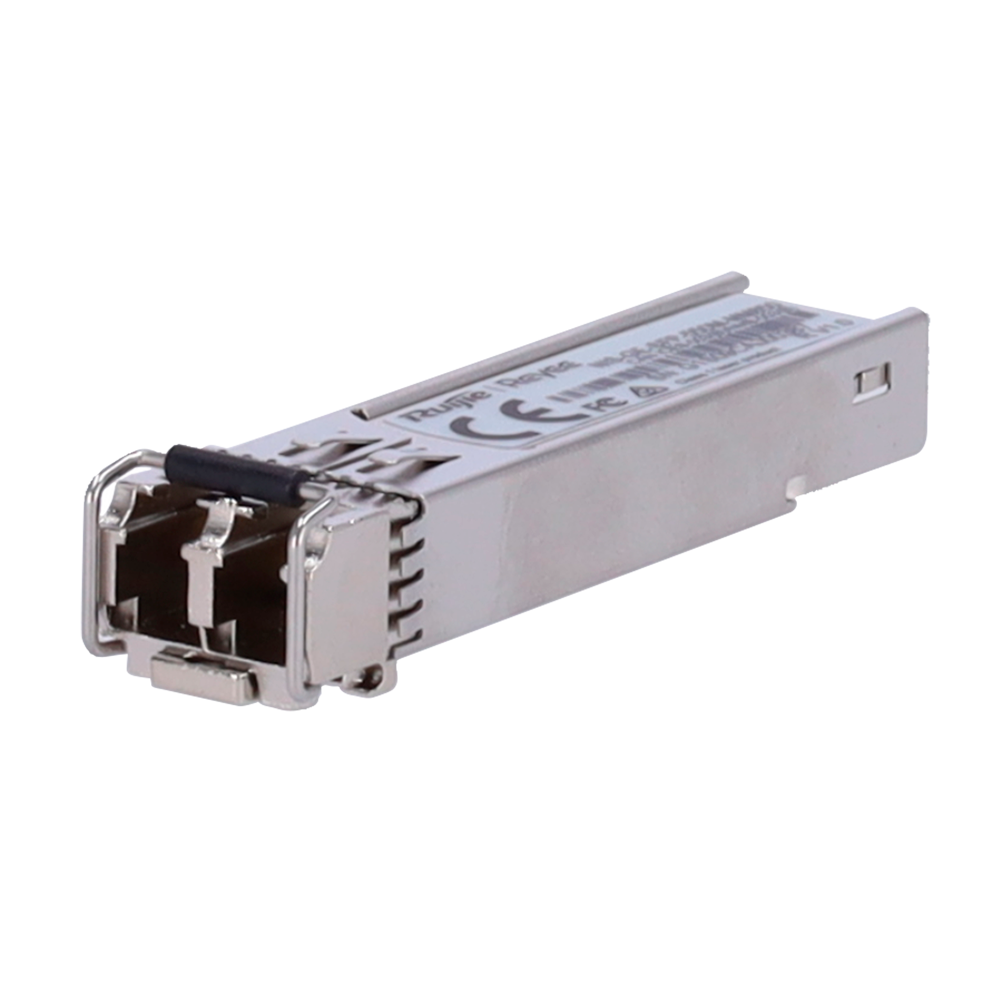 (RG-NIS-GE-SFP-550M-MM850) Module émetteur-récepteur SFP industriel Reyee  - Longueur d'onde 850 nm - Fibre multimode - Connecteur LC - Distance maximale 550m - 1Gb/s - 1000Base-SX