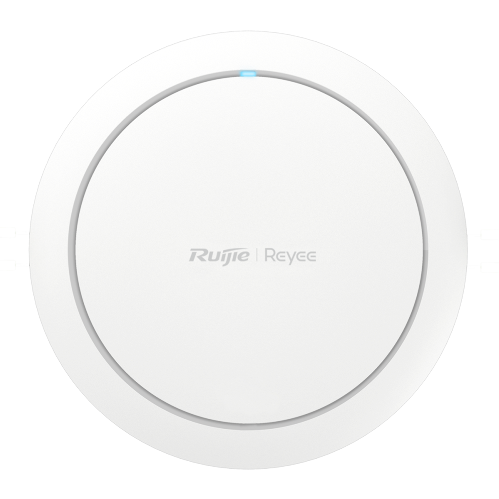 (RG-RAP2266) Reyee - AP omnidirectionnel Wi-Fi 6 - Fréquence 2.4 et 5 GHz / 160MHz Largeur de canal - Supporte 802.11a/b/g/n/ac/ax - Débit Wi-Fi jusqu'à 3000 Mbps - Antennes MU-MIMO 2x2 dans 2.4GHz, 2x2 dans 5GHz