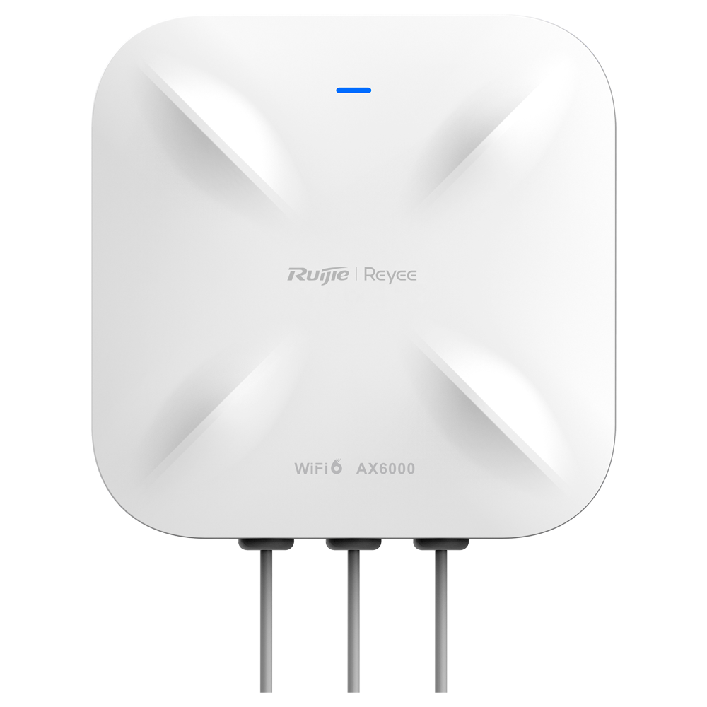 [RG-RAP6260(H)-D] (RG-RAP6260(H)-D) Reyee - Point d'accès Wi-Fi Directionnel 6 Haute densité - Fréquence 2.4 et 5 GHz / 160MHz Largeur de canal - Supporte 802.11a/b/g/n/ac/ax - Vitesse de transmission jusqu'à 6000 Mbps - Antennes MU-MIMO 4x4 dans 2.4GHz, 4x4 dans 5GHz