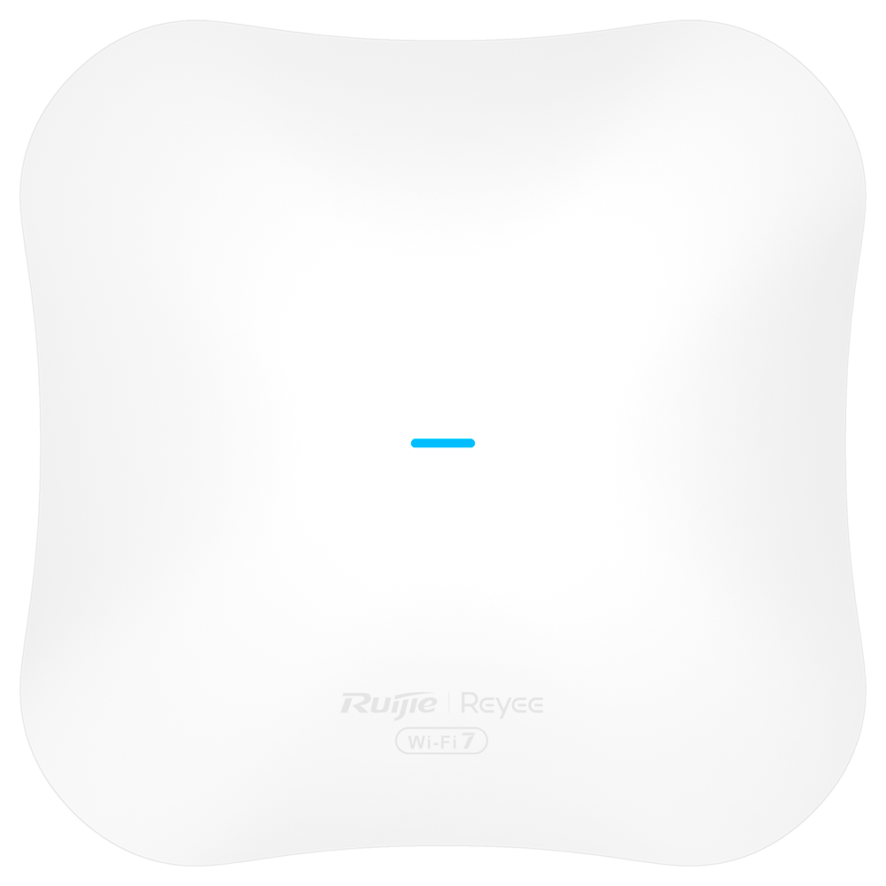 (RG-RAP72PRO) Reyee - AP Wi-Fi omnidirectionnel 7 Double radio - Fréquences 2.4, 5 - Supporte 802.11a/b/g/n/ac/ax/be - Vitesse de transmission jusqu'à 5040 Mbps - Antennes MIMO 2x2 à 2.4 GHz, 3x3 à 5 GHz