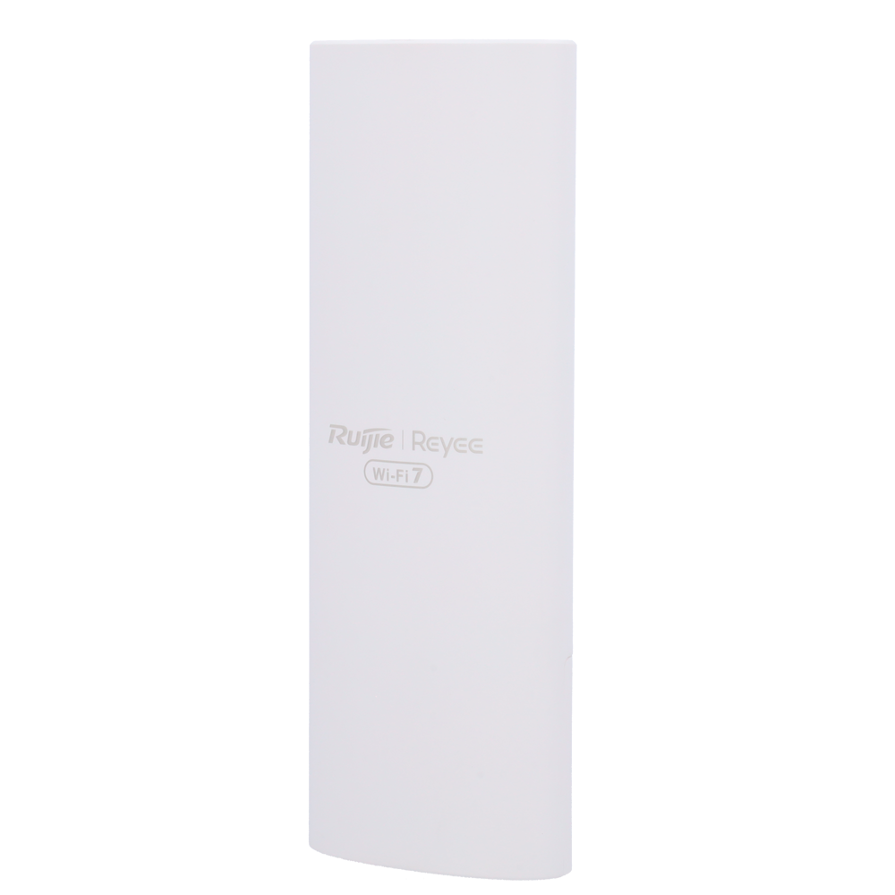 [RG-RAP72Pro-OD] (RG-RAP72Pro-OD) Reyee - AP Wi-Fi omnidirectionnel 7 Double radio - Antennes MIMO 2x2 à 2.4 GHz, 3x3 à 5 GHz - Convient pour un usage en extérieur IP65 Design compact - Supporte 802.11a/b/g/n/ac/ax/be - Vitesse de transmission jusqu'à 5040 Mbps