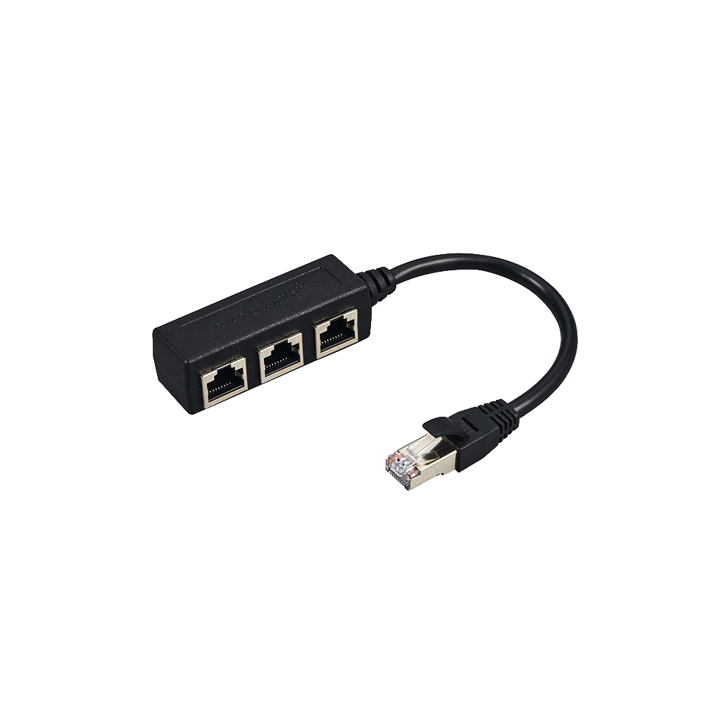 (RJ45-SPLIT-3P) Séparateur RJ45 pour la Cat 5,6 et 7 - Faibles pertes