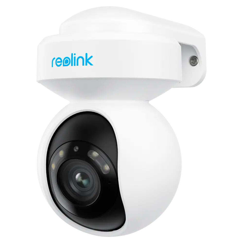(RL-E-SERIES-E540) Caméra PT Wi-Fi Dual 5MP E-SERIES-E540 Reolink - 5MP (2560x1920) - IR 12 m - Détection PIR Personnes / Animaux de compagnie - Audio bidirectionnel / Emplacement carte microSD - Adapté pour extérieur