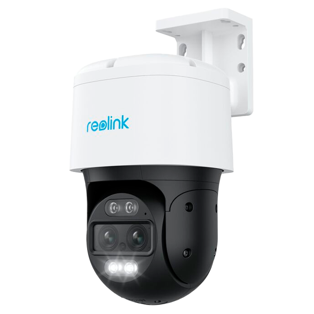[RL-TRACKMIX-B770] (RL-TRACKMIX-B770) Caméra Wi-Fi alimentée par batterie Reolink - 4K / 8MP (3840 × 2160) - IR 30 m / Mode couleur nuit - Suivi et zoom automatiques - Audio bidirectionnel / Emplacement carte microSD - Adapté pour extérieur