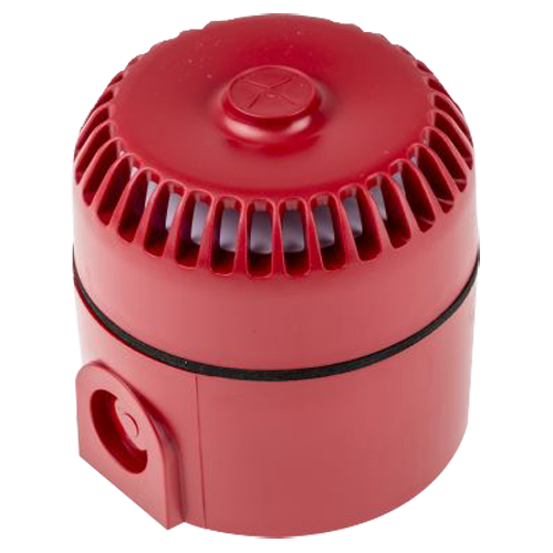 [ROLP-FIRE] (ROLP-FIRE) Roshni LP - Sirène d'incendie cablée pour intérieur et extérieur - Puissance sonore 102 dB a 1 m - 32 tonalités d'alarme - Base haute pour une installation facile - Alimentation 24 VDC