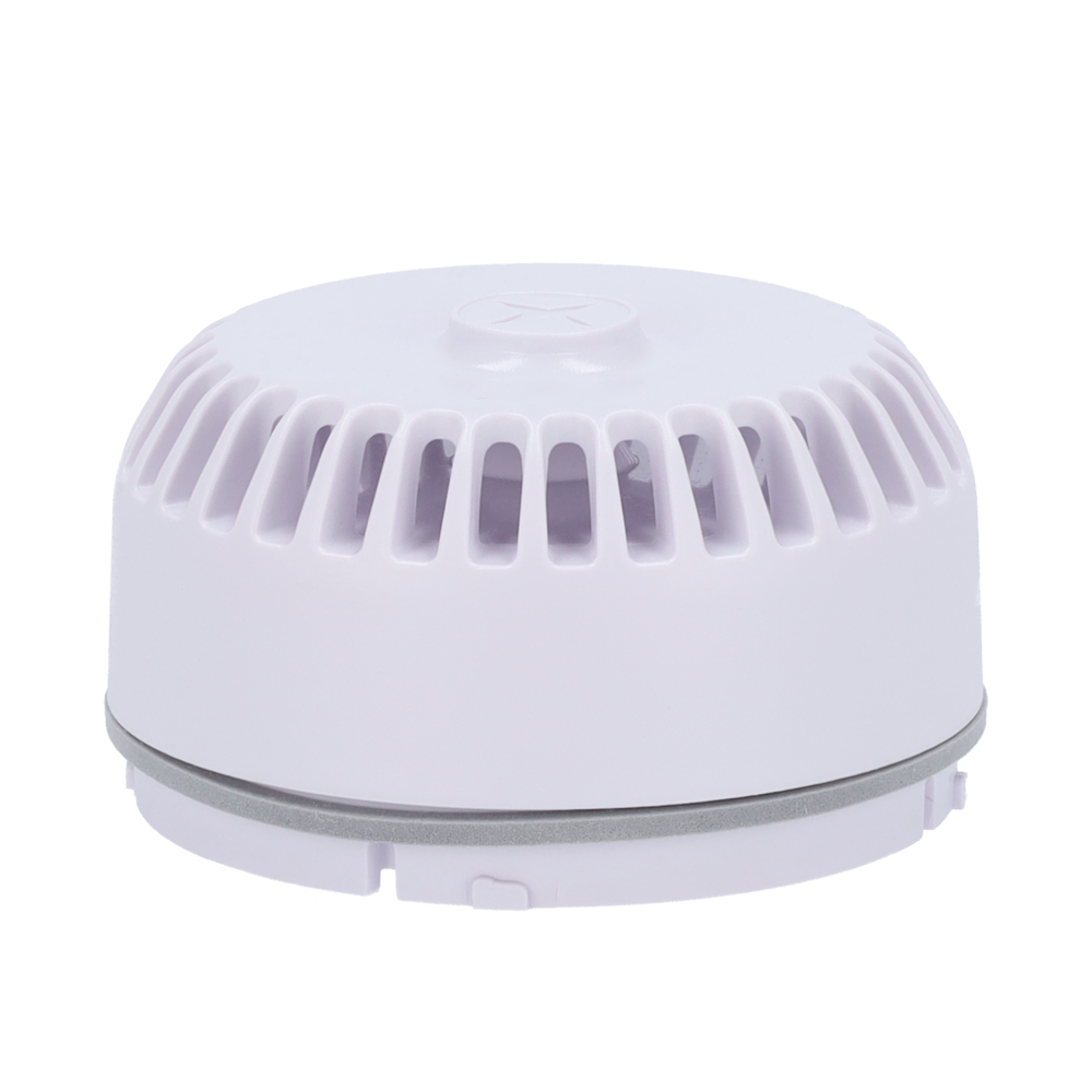 (ROLP-FIRE-WHITE) Roshni LP - Sirène d'incendie cablée pour intérieur et extérieur - Puissance sonore 103 dB a 1 m - 32 tonalités d'alarme - Base haute pour une installation facile - Alimentation 24 VDC