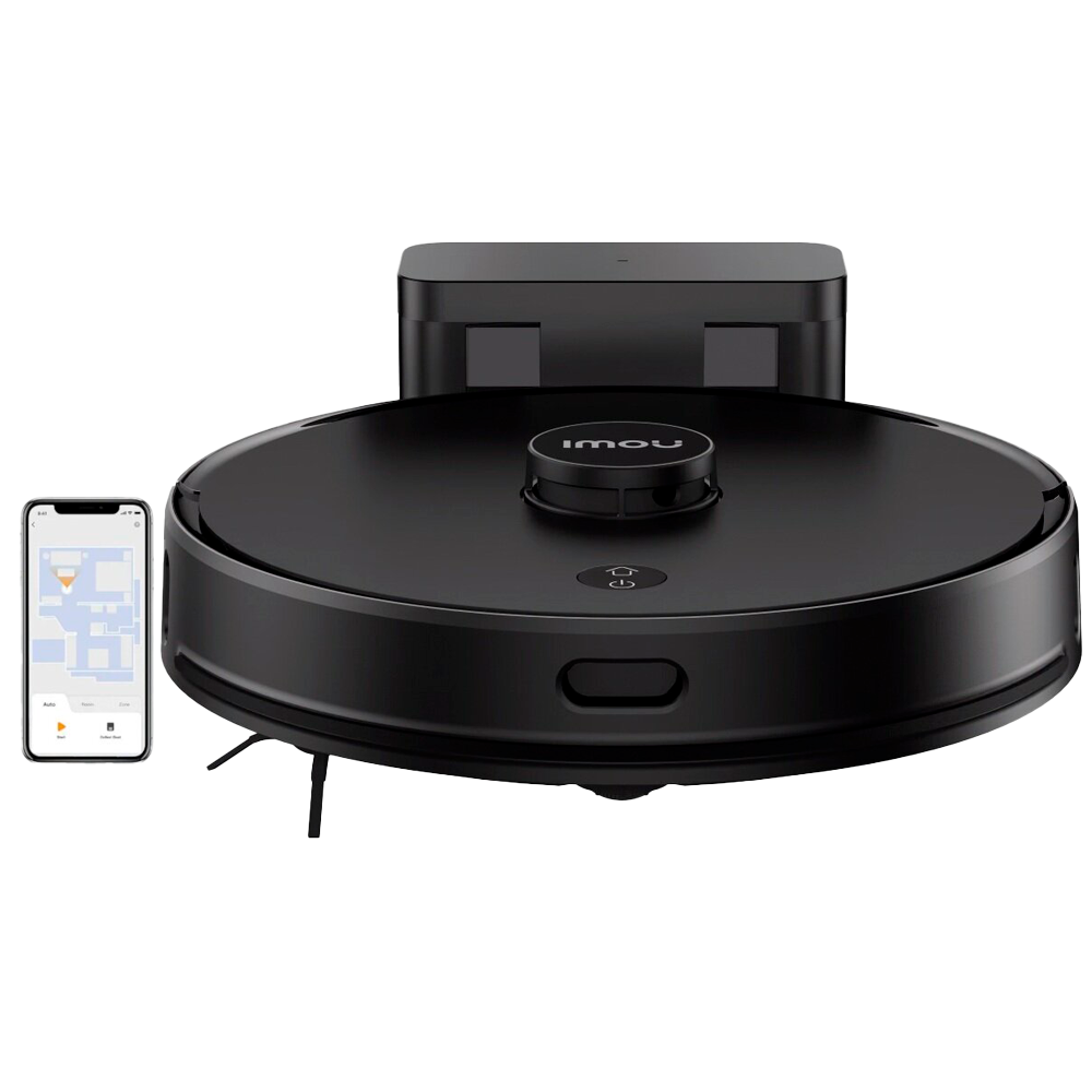 (RV-L21-IMOU) Imou Robot Aspirador RV1 - 4500Pa / 3200 mAh - Barrido, Aspirado y Mopeado - Autolimpiado - Estación de carga - Gestiona desde la App