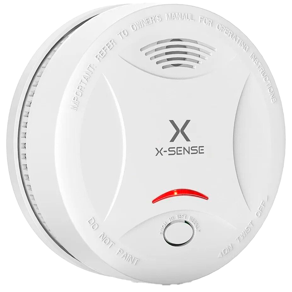 (SD11) Détecteur de fumée autonome X-Sense - Durée de vie de la batterie 10 ans - Témoin lumineux d'alarme - Alarme sonore 85 dB à 3m - Bouton de test - Certifié EN 14604