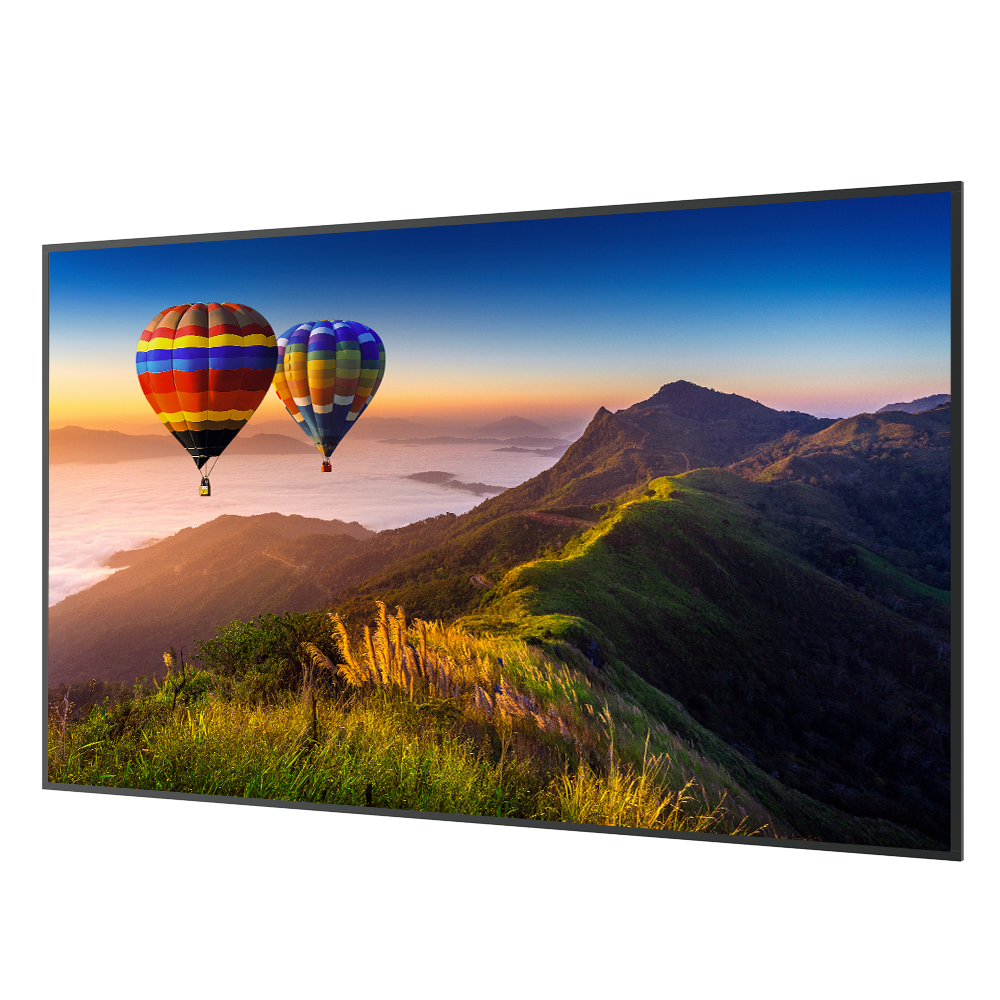 (SF-98DS50) Moniteur de signalisation numérique 98" - Résolution 4K - Luminosité 500 nits - Fonctionnenent 24/7 - Android 14 - Support mural inclus