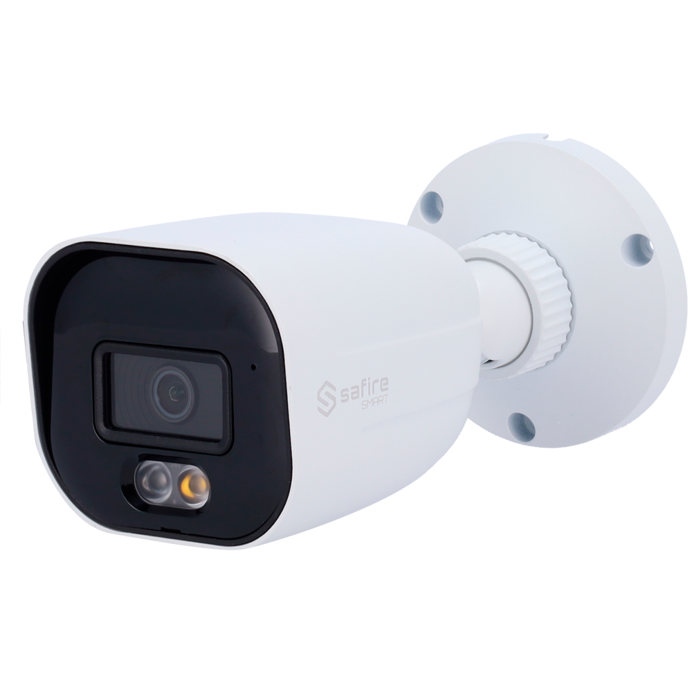 (SF-B080A-2B1-DL) Safire Smart - Caméra Bullet 4 dans 1 Gamme économique B1 avec  - 2 Mpx (1920x1080) , 1/3" CMOS  - Objectif 2.8mm | IR 30m et lumière blanche 20m - DWDR, HLC, BLC, AGC - Étanche IP67