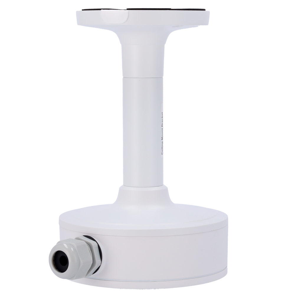 (SF-CB-0303+0812) Support de plafond Safire Smart - Hauteur 244.9 mm - Diamètre de la base pour caméras 155.4 mm - Adapté pour une utilisation extérieure - Couleur blanche - Fabrication en allliage d'aluminium