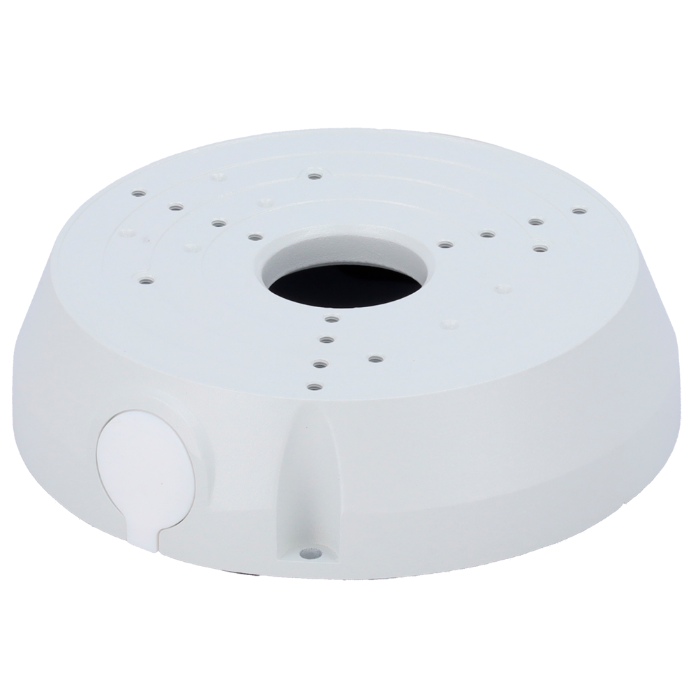 (SF-JBOX-0205) Boîte de jonction Safire Smart - Pour caméras dôme - Apte pour extérieur IP65 - Installation dans un plafond ou un mur - 40 (H) x 154.5 (Ø) mm - Passage de câble