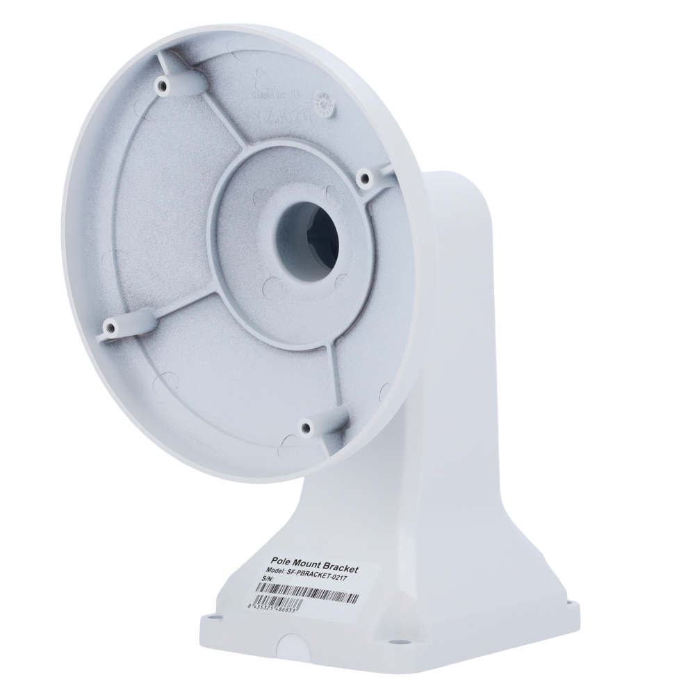 (SF-PBRACKET-0217) Support de dôme Safire Smart - Pour caméras dôme  - Poids net 510 g - Fabrication en acier laminé ADC12 - Couleur blanche - Design anti-poussière