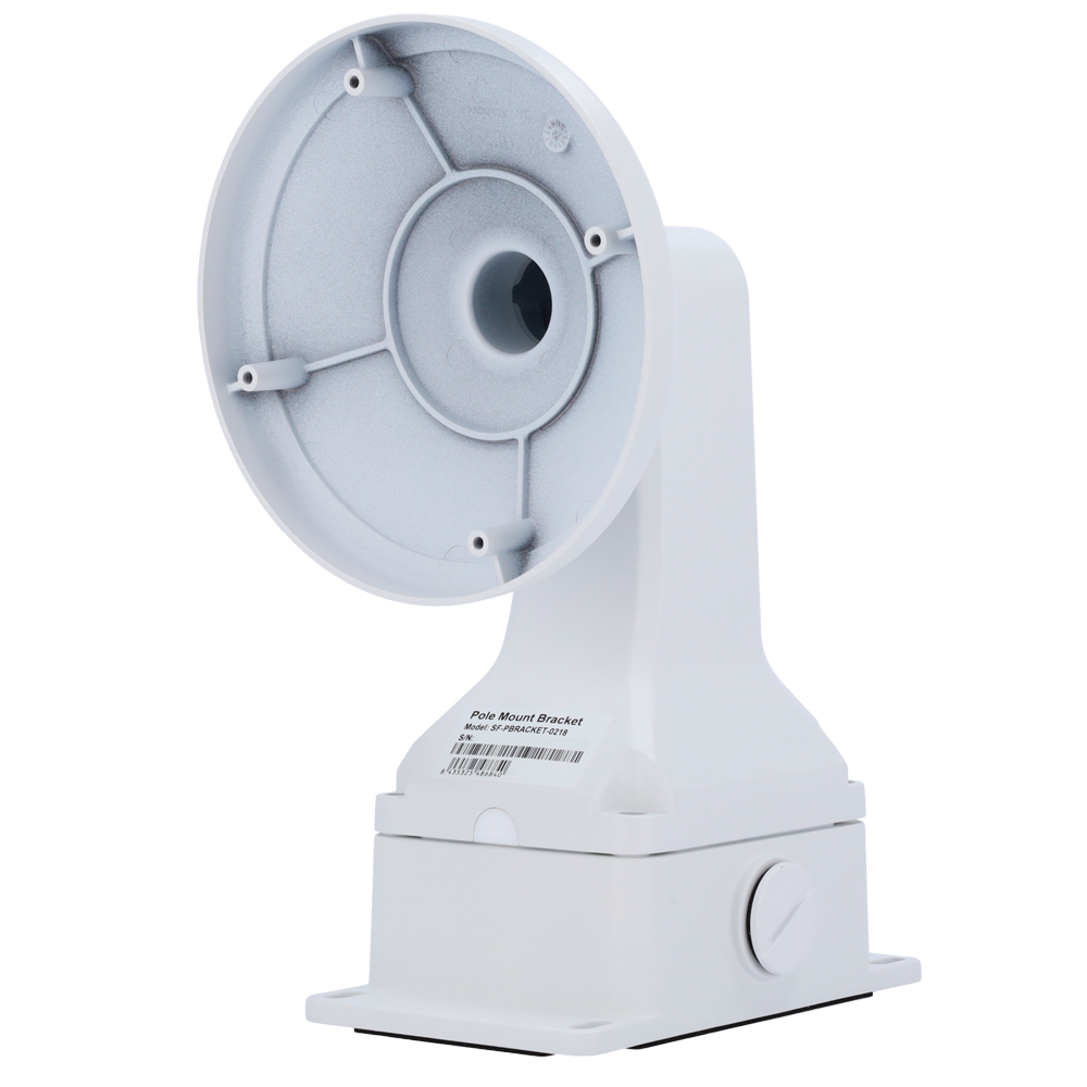 (SF-PBRACKET-0218) Support de dôme Safire Smart - Pour les caméras dômes avec boîtier de connexion - Poids net 907 g - Fabrication en acier laminé ADC12 - Couleur blanche - Design anti-poussière