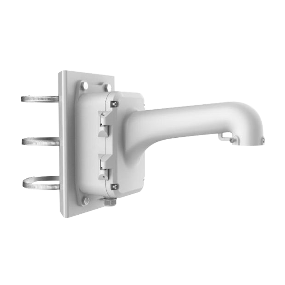 (SF-POLEJBOX-0312) Support de poteau/lampadaire Safire Smart - Pour caméras dômes motorisés - Boîte de jonction incluse - 300 (H) x 171 (L) x 450 (Pr) mm - Diamètre de la connexion à la caméra 48 mm - Adapté pour une utilisation extérieure
