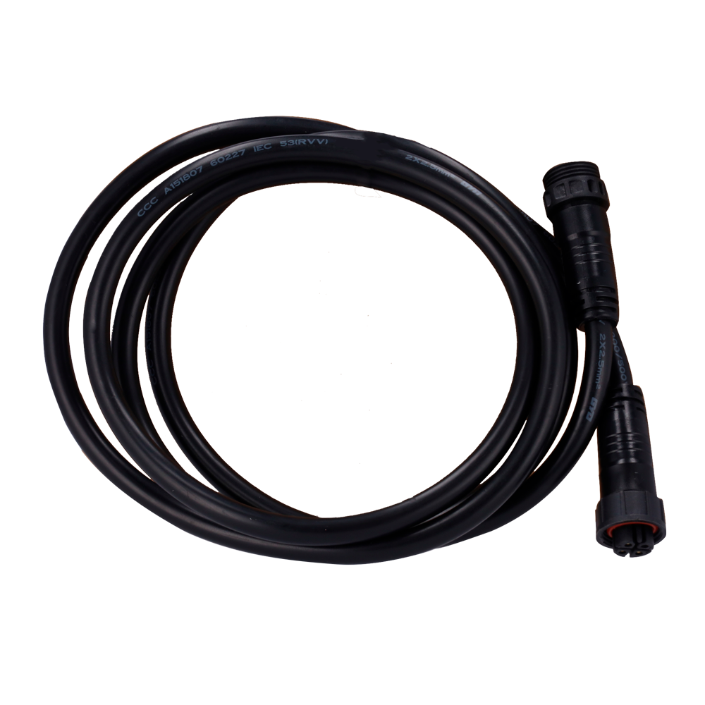 (SF-SOLARKIT-CABLE-EXTENSION-2M) Safire - Cable de extensión - Entre panel solar y batería - Longitud 2 metros - Compatible con kits solares de Safire