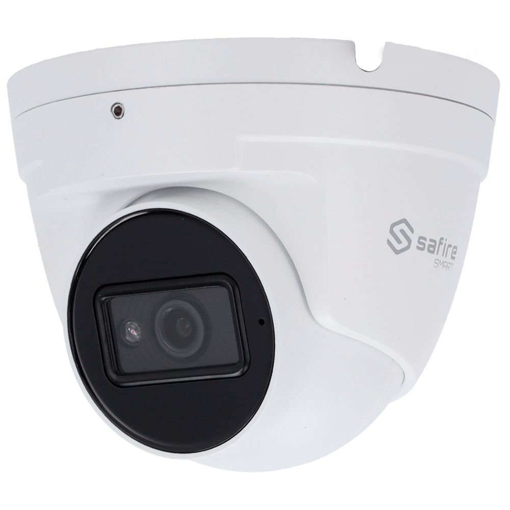 (SF-T020A-3KE1) Safire Smart - Caméra Turret 4 dans 1 Gamme E1 - 3K (2944x1656, 5Mpx 16:9), 1/2.5" CMOS - Objectif 2.8 mm | Portée IR 30 m - DWDR, HLC, BLC, AGC - Étanche IP67