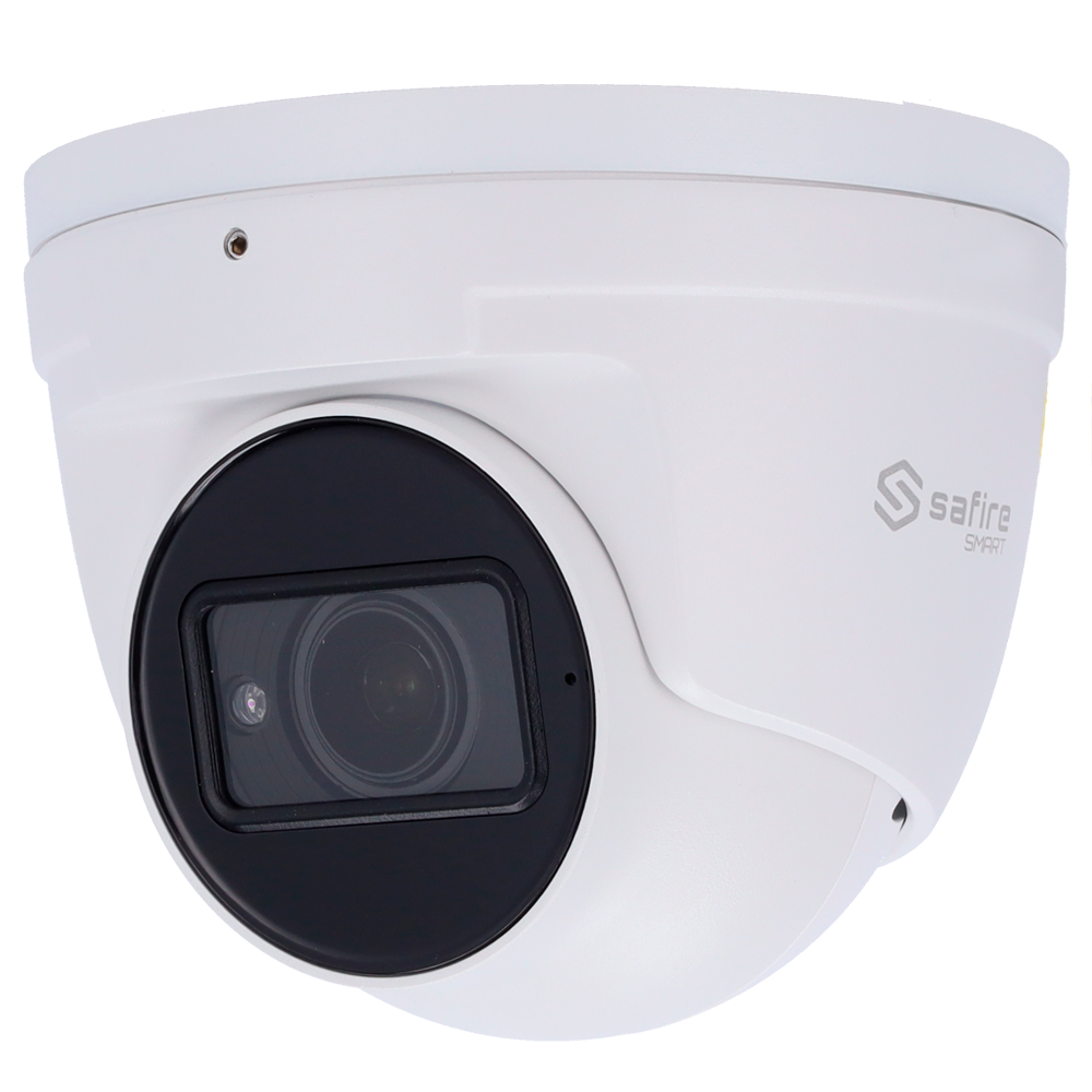 (SF-T520ZSA-2E1) Safire Smart - Caméra Turret 4 dans 1 Gamme E1 -  2 Mpx (1920x1080) , 1/2.8" CMOS Starlight - Objectif motorisé 2.8~12 mm | Portée IR 50 m - 120 dB WDR, HLC, BLC, AGC - Étanche IP67 | Microphone intégré