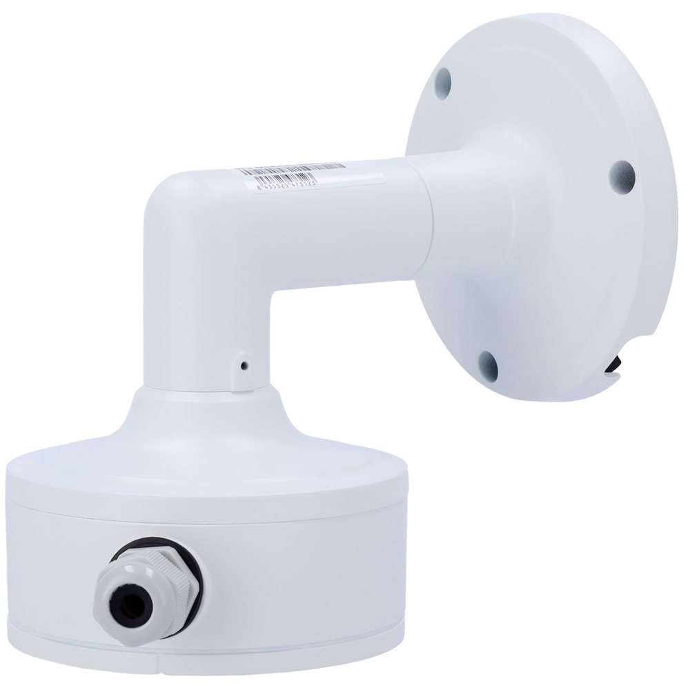 (SF-WB-0301+0406) Support de plafond Safire Smart - Hauteur 185.1 mm - Diamètre de la base pour caméras 117.9 mm - Adapté pour une utilisation extérieure - Couleur blanche - Fabrication en allliage d'aluminium