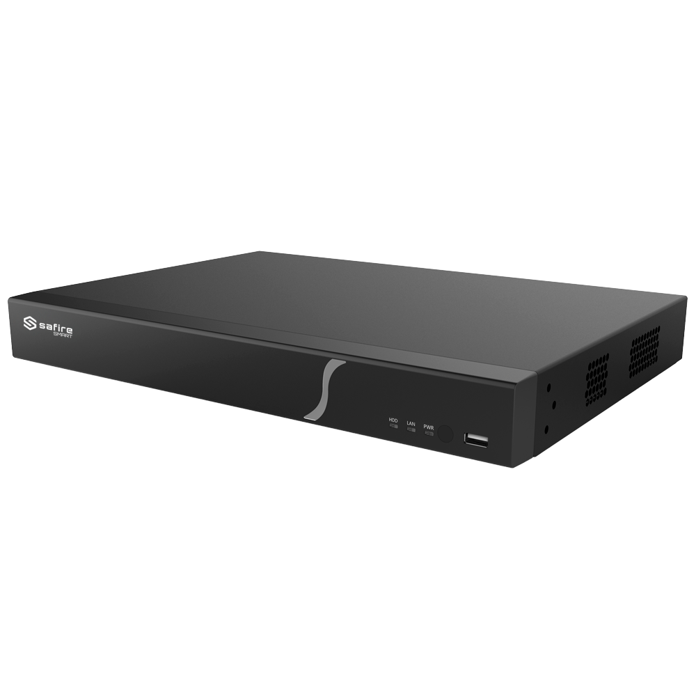 (SF-XVR8208A-HU) Safire Smart - Enregistreur analogique Série XVR 8 - 8CH HDTVI/HDCVI/AHD/CVBS/ 8+8 IP - Sortie HDMI 4K et VGA / 2 HDD - Resolution max. 4K (6FPS) - Audio / Alarmes