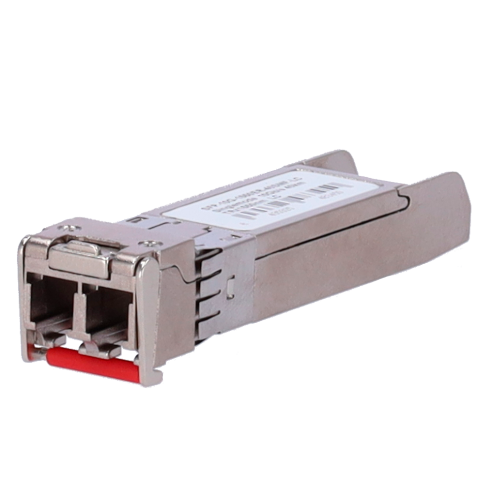 (SFP-10G-1550ER-40SMF-LC) Module émetteur-récepteur SFP+ - Longueur d'onde 1550 nm - Fibre monomode - Connecteur Duplex LC - Distance maximale 40 km - 10Gbps - 10GBASE-ER/EW