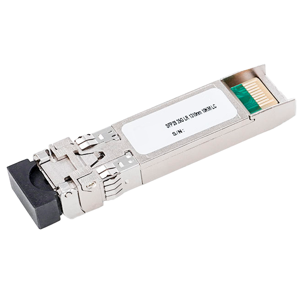 (SFP28-25G-1310LR-10SMF-LC) Module émetteur-récepteur SFP28 - Longueur d'onde 1310 nm - Fibre monomode - Connecteur Duplex LC - Distance maximale 10 km - 25Gbps - 25GBASE