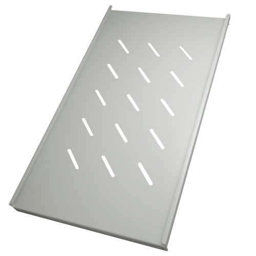 (SHELF-450G) Plateau pour Rack - Taille maximale 280 mm x 500 mm - Ancrages latéraux - Grillages de ventilation - Matériau métallique