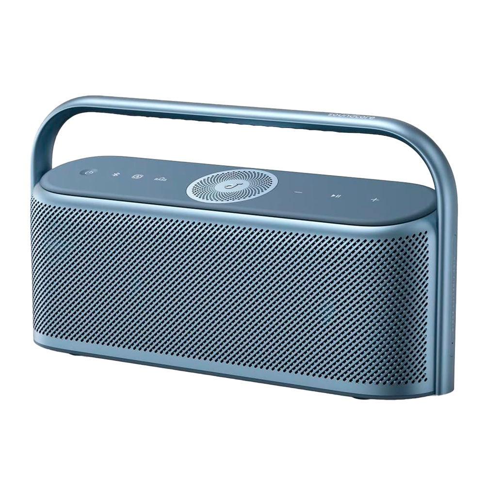 (SNC-MOTION-X600-BLUE) Enceinte portable Soundcore par Anker - 5 diaphragmes et 3 amplificateurs  - Son de 50W - 12 Heures de lecture -  Fréquence du son 50Hz～40 KHz - Étanche IPX7  | Couleur bleue