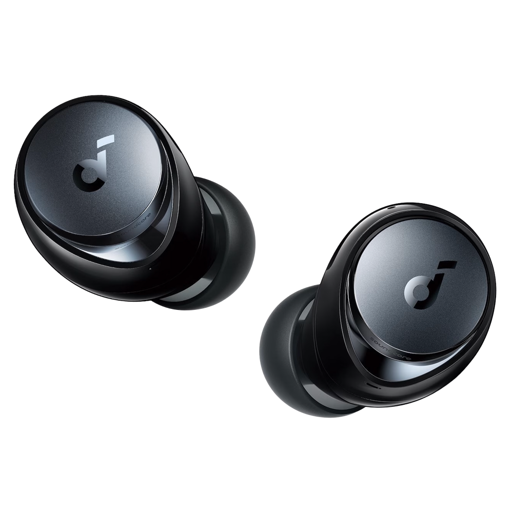 (SNC-SPACE-A40-V2) Casque sans fil A40 Soundcore - 12 heures de lecture  - Annulation adaptative du bruit - 6 microphones / Hi-Res Audio - Personnalisation via l'application Soundcore - Résistants à l'eau IPX5