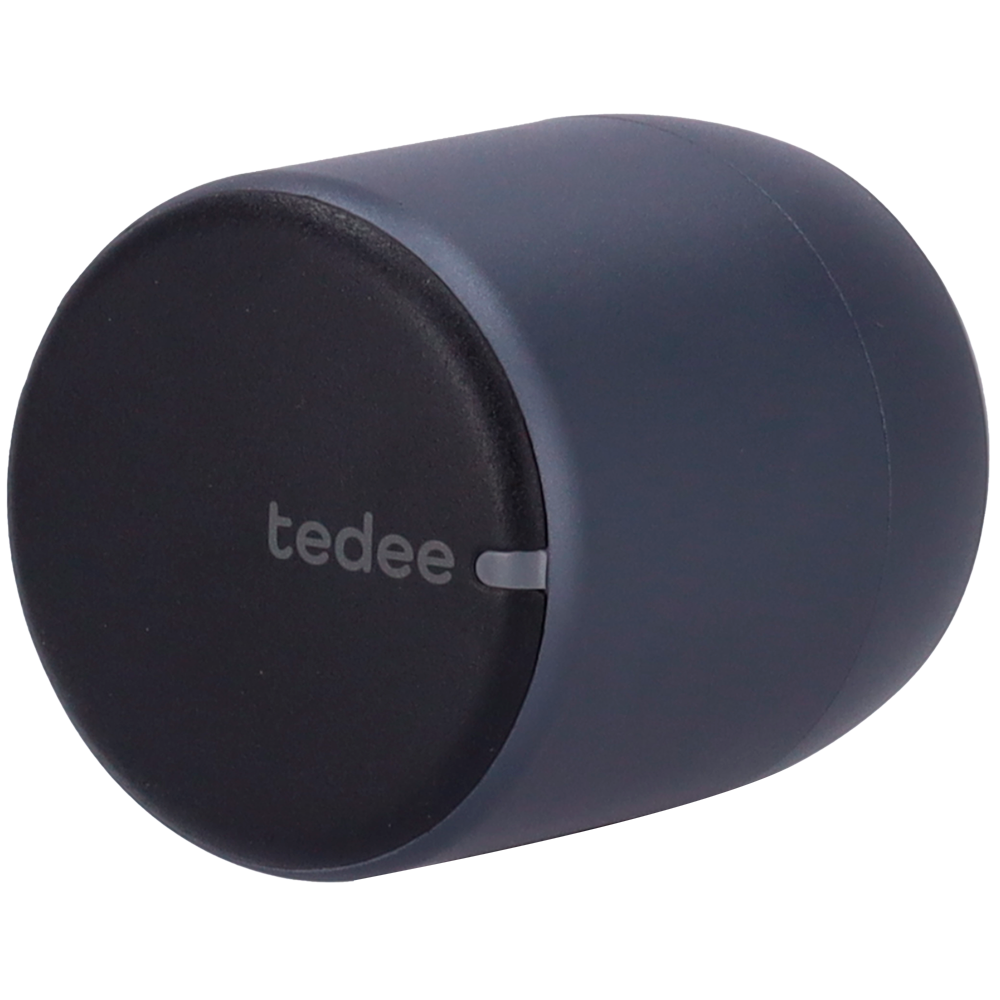 (TEDEE-PRO-B) Cerradura girallaves inteligente BLE - Invisible desde el exterior | Tamaño reducido - Instalación sin manipular la puerta - Apta cilindro TEDEE-CYLINDER-HPLUS-x - Usuarios invitados y reportes de acceso - APP Tedee | Batería LiPo integrada