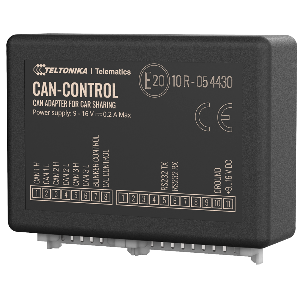 (TK-CAN-CONTROL) Adaptateur CAN - Teltonika - Compatible avec les véhicules légers - Voir les spécifications pour la compatibilité