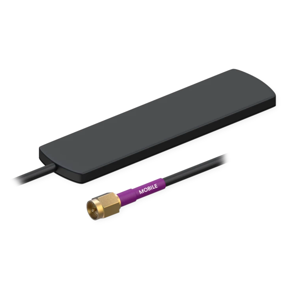 (TK-PR1AS420) Teltonika - Antena 4G adesiva - Frecuencia 824-960 y 1710-2170MHz - Conector SMA Macho - Impedancia 50 ohmios - Cable RG174 3 metros de longitud