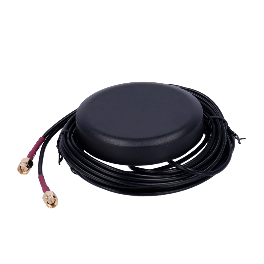 (TK-PR1KCL25) Teltonika - Antenne 4G pour toit de voiture - Fréquence 698-960 et 1710-2690MHz - Connecteur mâle SMA - Impédance 50 ohms - Câble de RG174 3 mètres de long