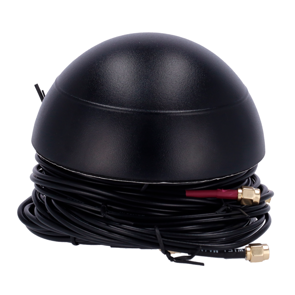 (TK-PR1KCO28) Antenne Teltonika - Combo LTE/Wi-Fi/GNSS - Montage sur le toit du véhicule - Connecteurs SMA - Certificat extérieur IP65 - Câbles RG174 3 mètres de longueur