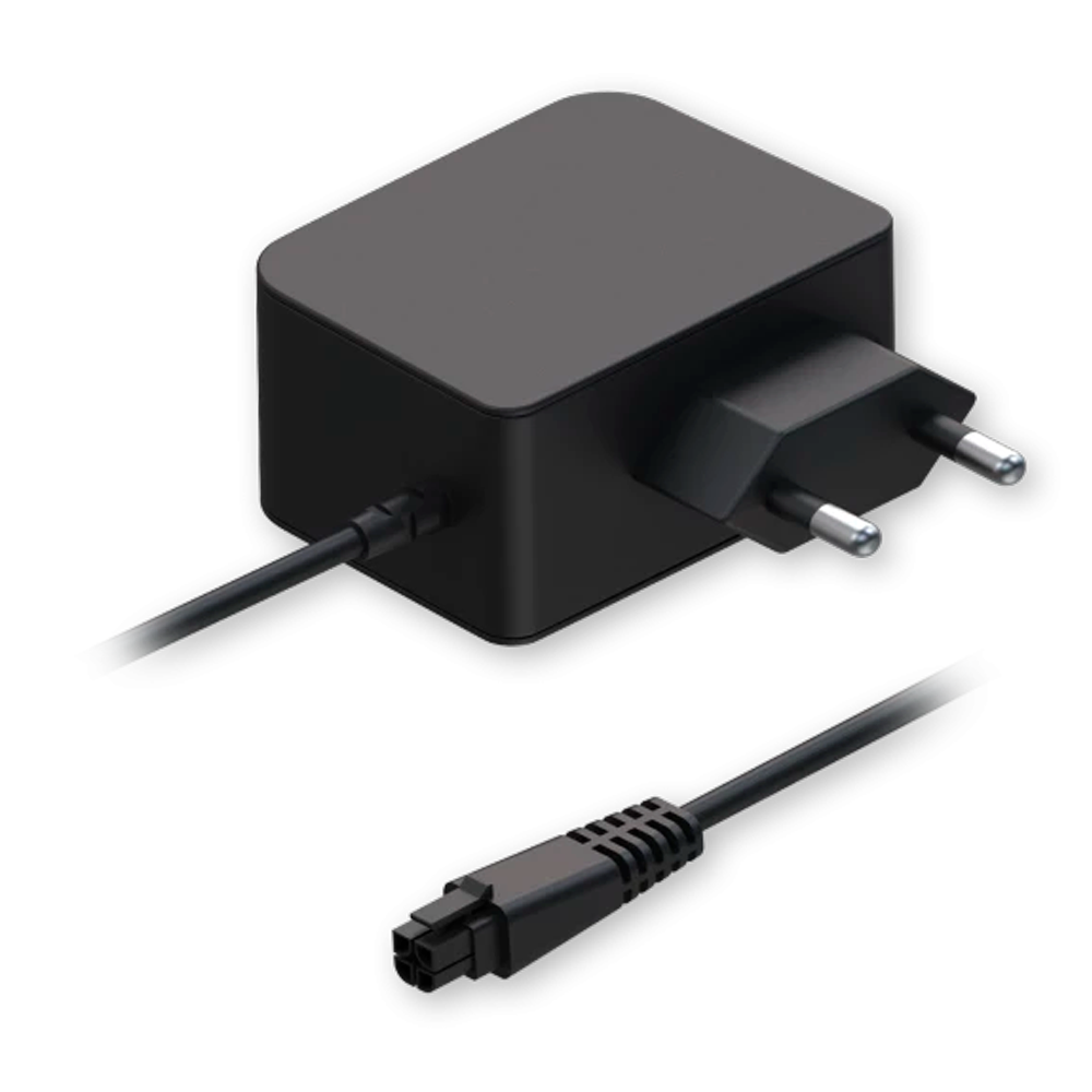 (TK-PR3PXEU3) Teltonika - Alimentation switch - Compatible avec plusieurs modèles - Puissance 18W - Entrée CA EU - Connecteur 4 Broches