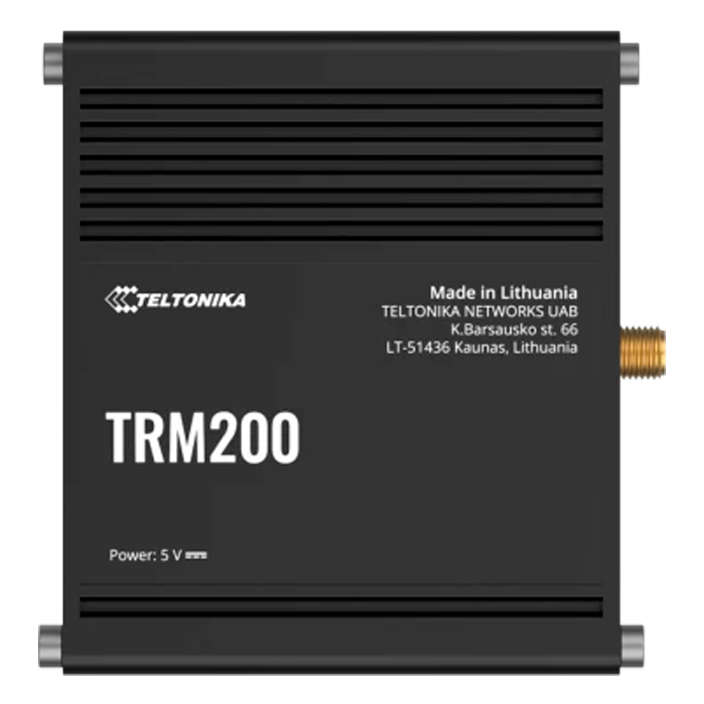 (TK-TRM200) Teltonika Módem 4G Industrial - 4G Cat 4 / 3G / 2G - Conector Micro USB - Diseño Compacto