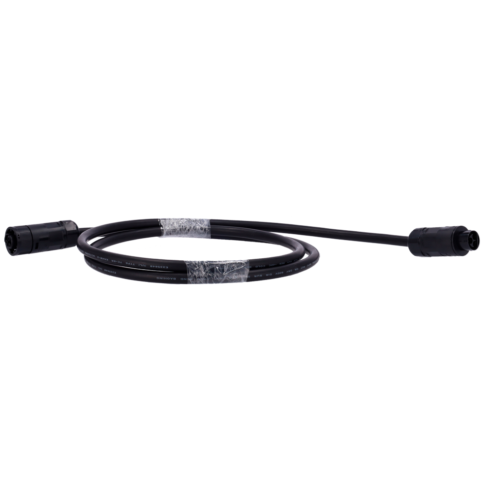 (TSOL-AC-EXTCABLE-5M-EXC) TSUN - Cabla de extensión AC - Compatible con TSOL-ESK800-PB - Para conexión de varios kits en serie - 5 metros de longitud