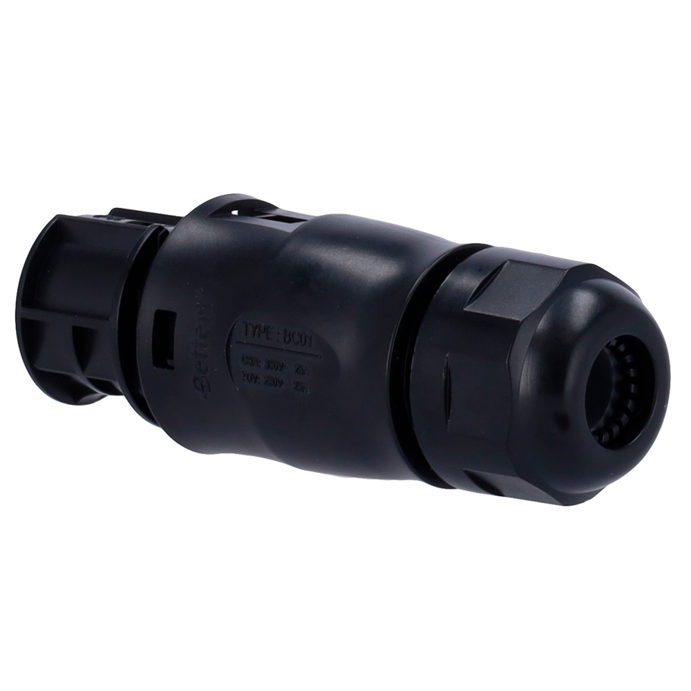 (TSOL-MS-ACCONNECTOR) Conector AC hembra - Instalaciones en cadena - Protección IP68 de salida AC - Compatible con serie MS de TSUN