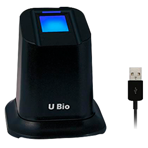 (UBIO) Lecteur biométrique ANVIZ - Empreintes digitales - Enregistrement sûr et fiable - Communication miniUSB - Plug &amp; Play - Temps d´enregistrement < 20 ms