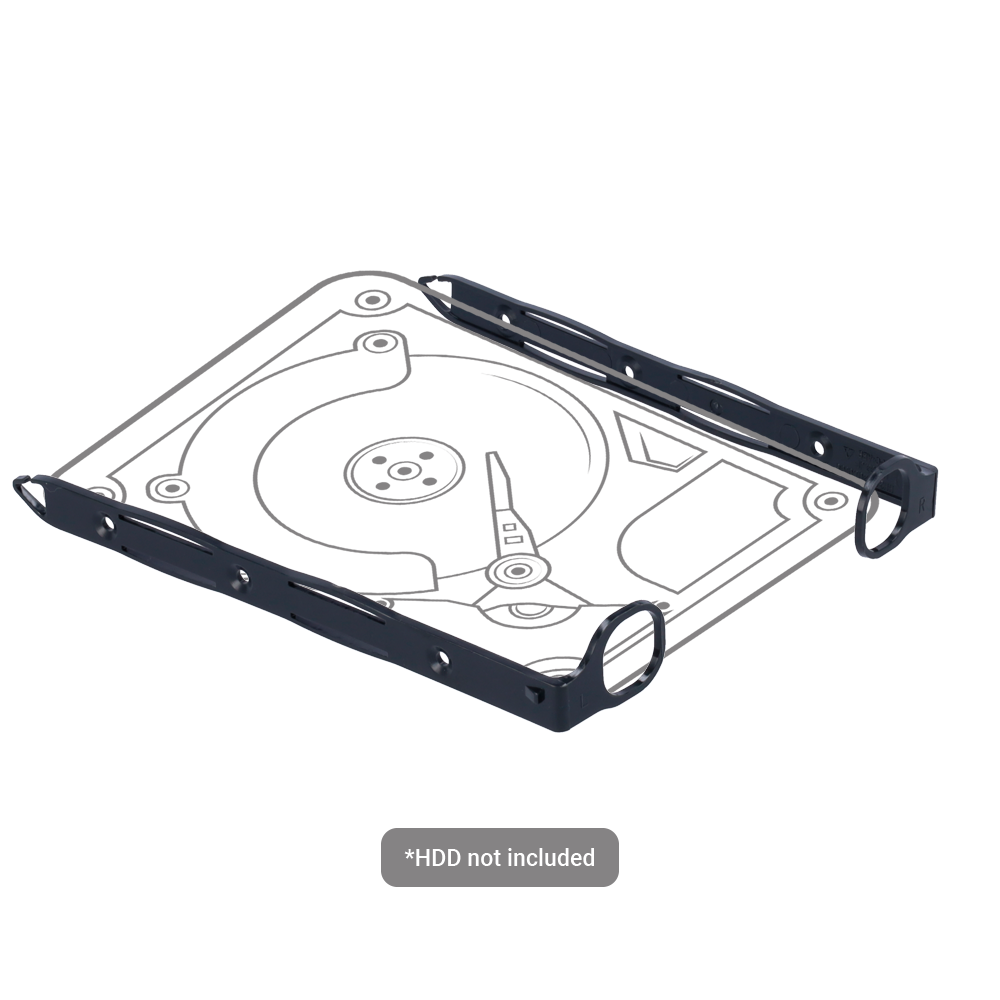 (UV-HDD35BRACKET) Adaptateur pour disques durs de 3.5" - Plastique