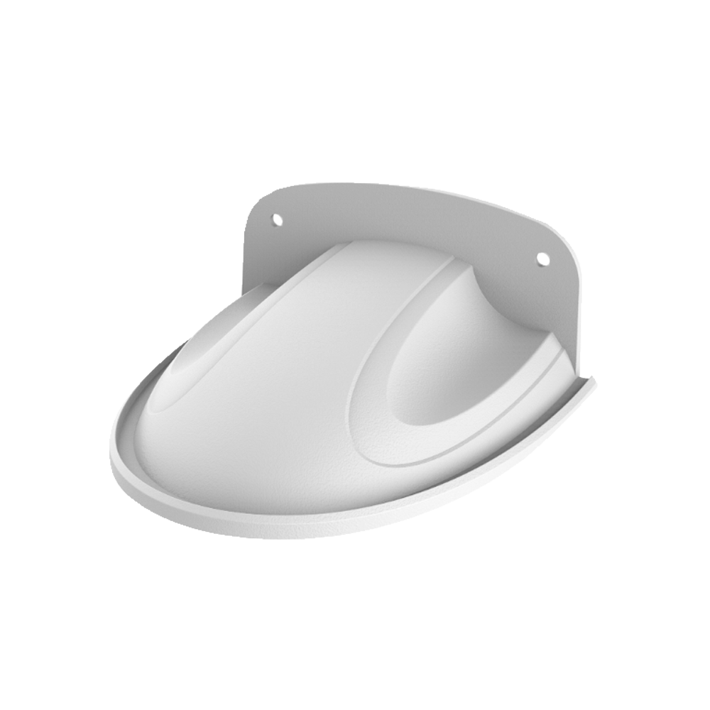 (UV-HS-205S) Support mural - Pour caméras dôme - Adapté pour une utilisation extérieure - Couleur blanche - 130 mm x 130 mm x 55 mm