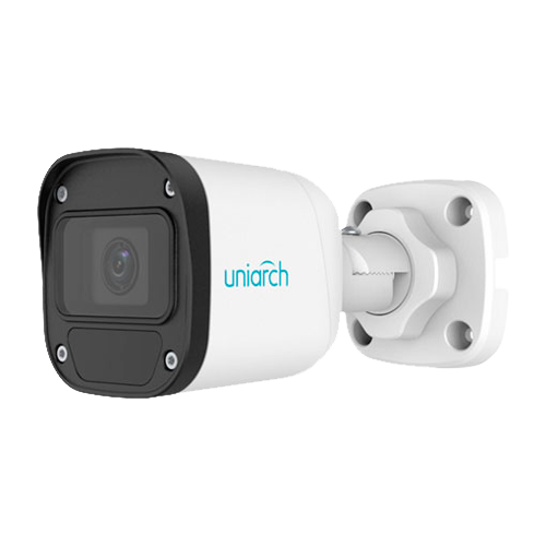 [UV-IPC-B125-APF28] (UV-IPC-B125-APF28) Caméra IP 5 Megapixel - Gamme Uniarch - 1/3" Progressive Scan CMOS - Objectif 2.8 mm - IR LEDs Portée 30 m - Interface WEB, CMS, Smartphone et NVR