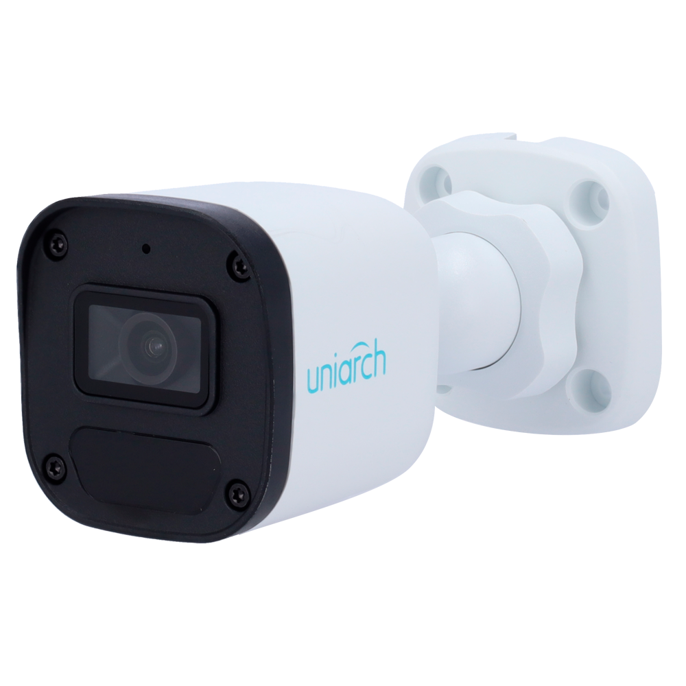(UV-IPC-B134-AF28-ECO) Caméra Bullet IP Uniview-Uniarch - 4 MP | Objectif 2.8 mm  - IR 30 m | DWRD - Détection du corps humain - PoE | IP67 - Microphone intégré