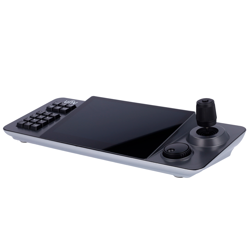 (UV-KB2100) Clavier IP Uniview - Écran tactile capacitif 10.1" (1280x800) - Interface IP/RS-232/RS-485 - Contrôle du joystick 4D - Sortie HDMI - Affichage des 8 canaux simultanés