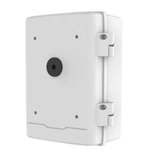 (UV-TR-JB12-IN) Boite de connexions - Pour dômes motorisées - Adapté pour une utilisation extérieure - Couleur blanche - Passage de câble - 296 mm (H) x 244 (L) x 127 (Pr) mm