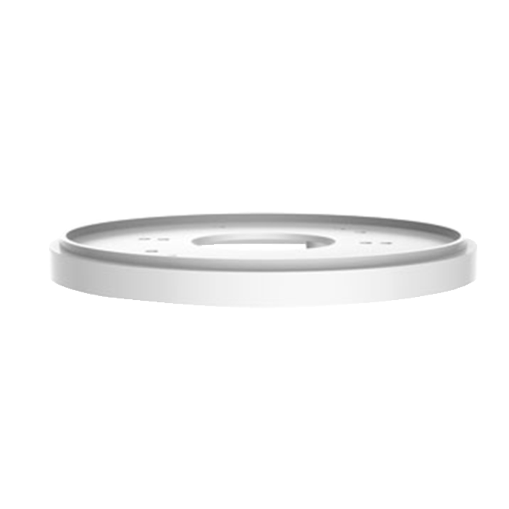 (UV-TR-SM03-IN) Adaptador - Pour les caméras Dômes et les caméras Bullet - Alliage d'aluminium - Couleur blanche - Passage de câble - 109 mm (Diámetro base) x 19 (An)