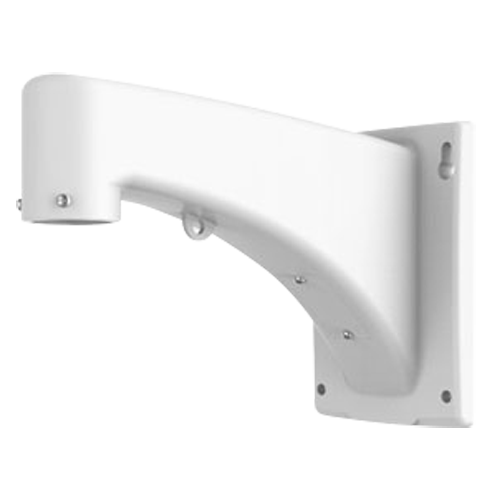 (UV-TR-WE45-A-IN) Support mural - Pour dômes motorisés - Adapté pour une utilisation extérieure - Couleur blanche - Passage de câble - 216 mm (H) x 141 (L) x 314 (Pr) mm