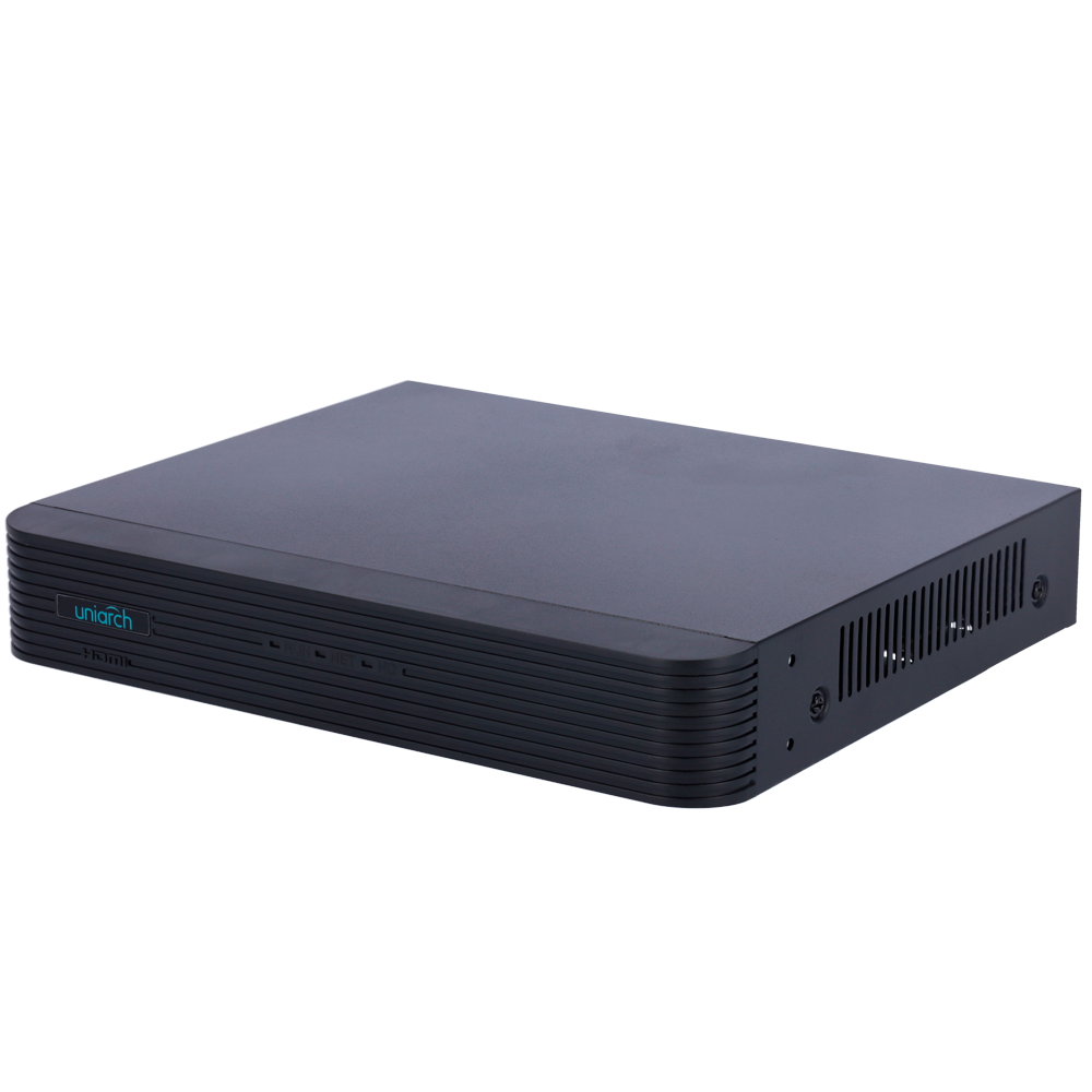 [UV-XVR-108G3] (UV-XVR-108G3) Enregistreur 5n1 - Uniarch - 8 CH HDTVI / HDCVI / AHD / CVBS + 4 extra IP - Audio  - Support 1 disque dur