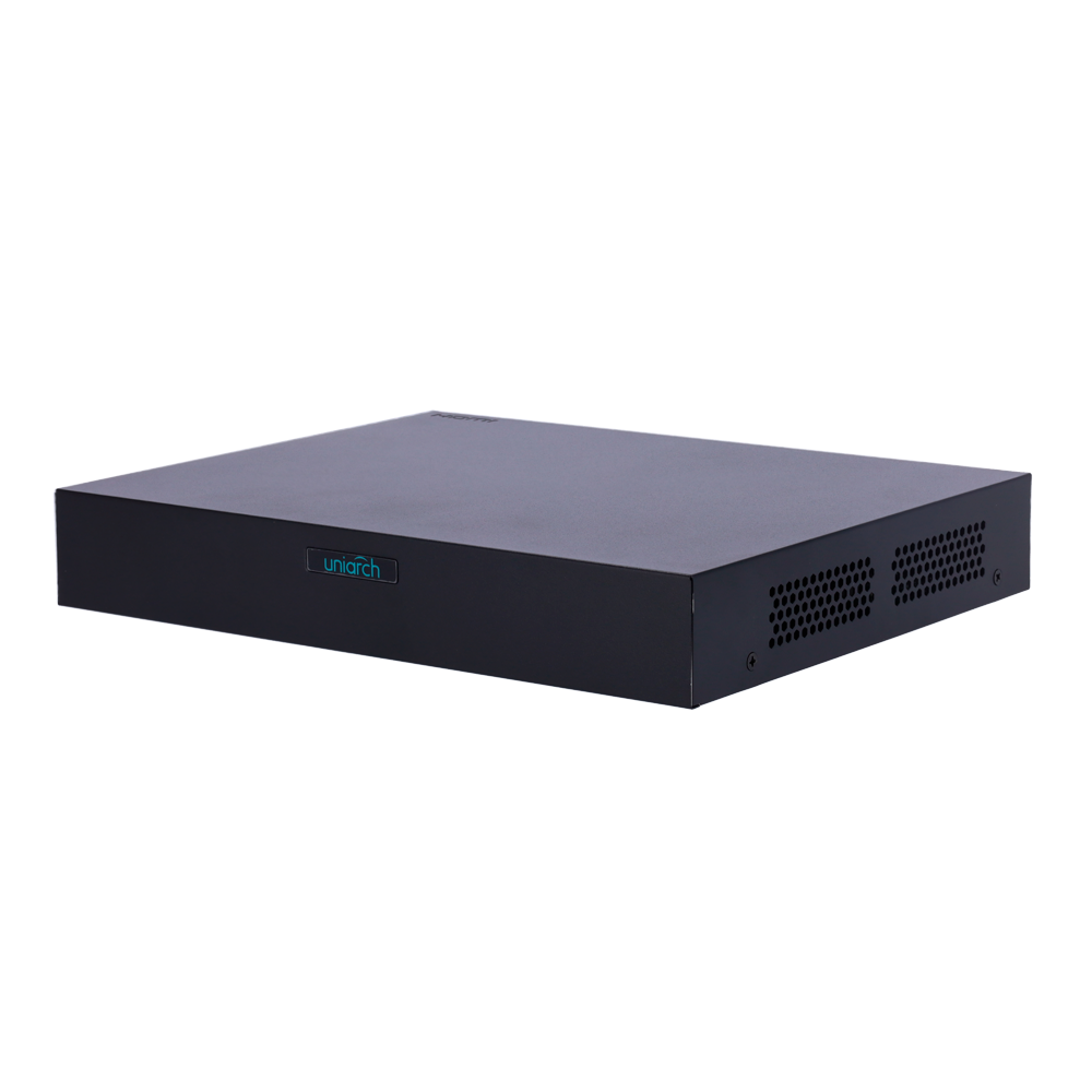 (UV-XVR-116F) XVR Uniarch 5 dans 1 - Uniarch | UMD - 16 CH HDTVI / HDCVI / AHD / CVBS + 2 extra IP - Supporte 1 disque dur jusqu'à 6TB - Résolution maximale 2 MP analogiques - Résolution maximale 8 MP IP