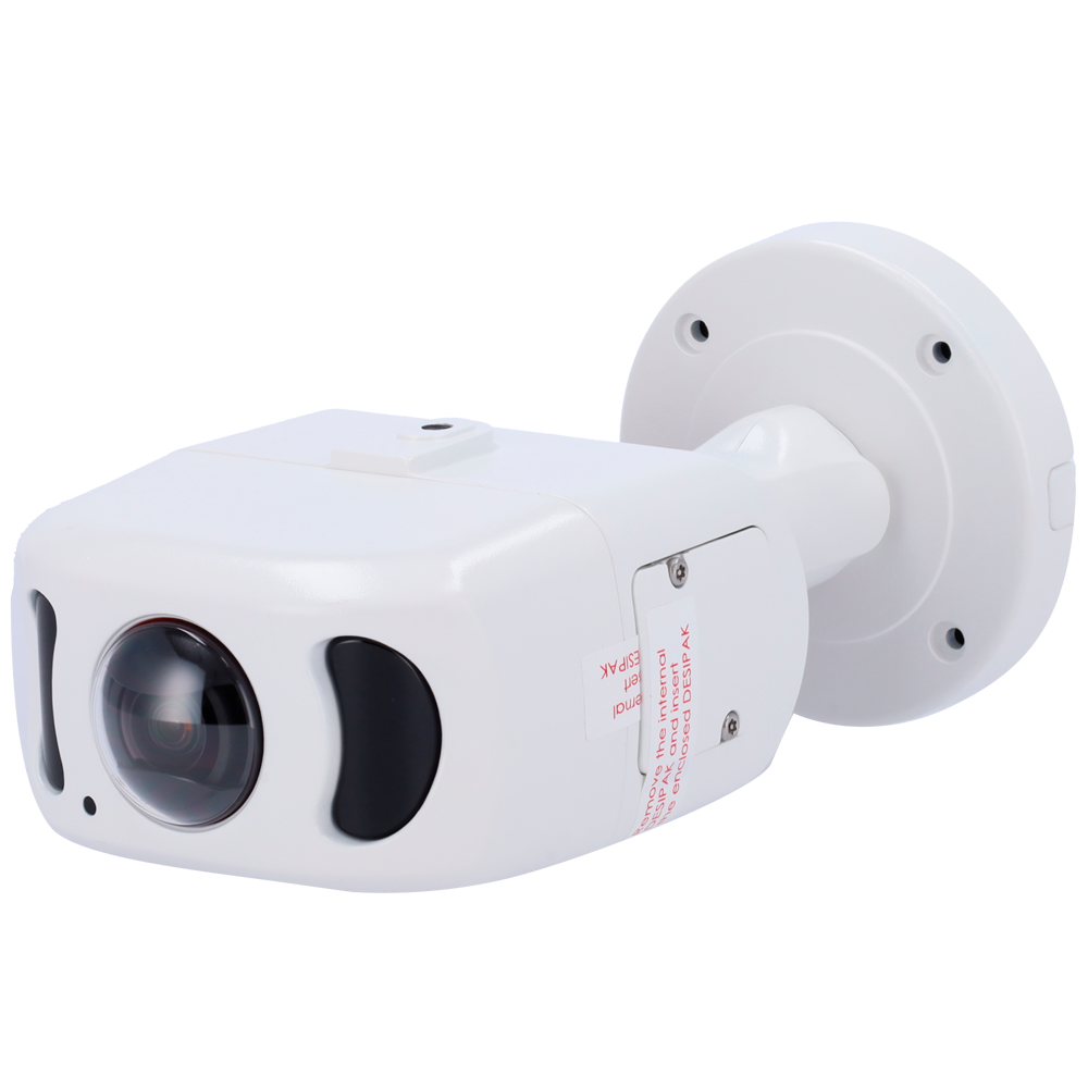 (VCA-IPAi66A08-FR) VCA Technology - modelo VCA-IPAi66A08-FR, gama IPAi - Cámara IP bullet 180º 4K IR AI - Resolución 4K lente 2.3mm. IR 30m. - Analítica de video VCA (deep learning opcional) - Compatible ONVIF perfil S/T/M, NDAA, IK10, IP67
